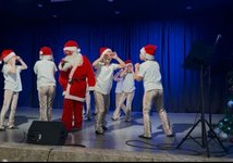 Zespół PIANO podczas występu na Kiermaszu Bożonarodzeniowym