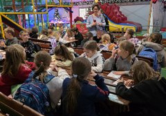 Uczniowie klas 2 podczas wycieczki