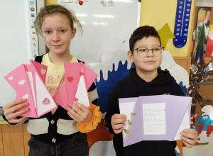 Zimowe prace plastyczne