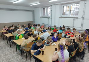 Poczęstunek dla klas pierwszych