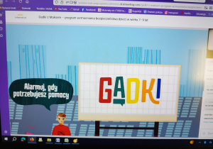 Jeden z ważnych slajdów prezentacji