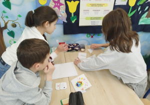 Klasa druga podczas lekcji pokazowej z matematyki
