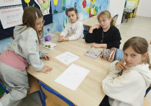 Klasa druga podczas lekcji pokazowej z matematyki
