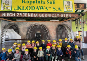 Klasa IIa i IIb w kopalni soli w Kłodawie