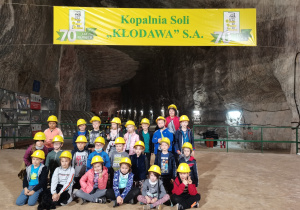 Klasa IIa i IIb w kopalni soli w Kłodawie