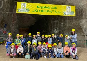 Klasa IIa i IIb w kopalni soli w Kłodawie