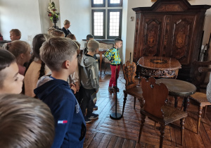 Klasa IIa i IIb na zamku w Łęczycy