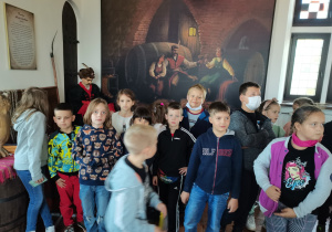 Klasa IIa i IIb na zamku w Łęczycy