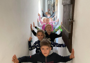 Klasa IIa i IIb na zamku w Łęczycy