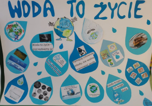 Plakat wykonany przez Bajkoludki