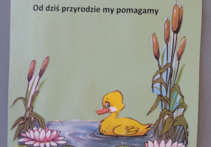 Plakat wykonany przez Bajkoludki