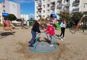 Lekcja na placu zabaw "Nivea"