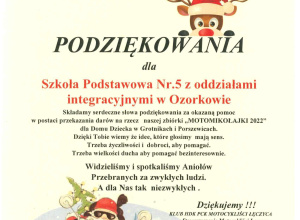 „ 3 edycja Motomikołajek”
