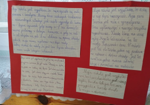 Prace uczniów na temat: Moja szkoła jest wyjątkowa