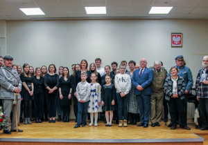 Na zdjęciu finaliści konkursów.