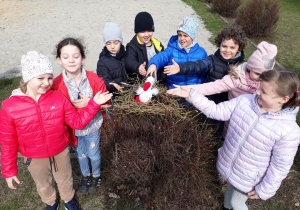 Grupa pierwsza prezentuje swoje gniazdo