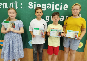 Laureaci konkursów z klasy III B