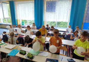 Zabawy z balonami