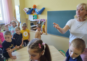 Smerfy z wizytą u logopedy