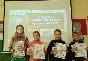 Zwycięzcy konkursu w klasie III A