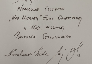 Dedykacja w książce