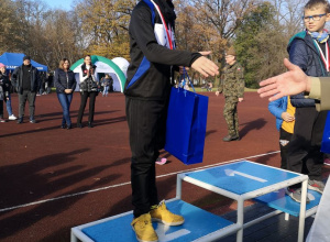 Medalista z klasy II b - Rafał Fagas