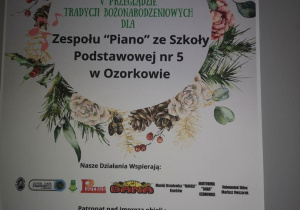 Dyplom dla zespołu PIANO