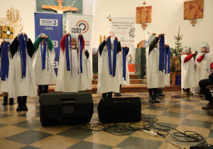 PIANO podczas prezentacji w kościele