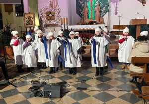 Soliści zespołu PIANO podczas koncertu w kościele