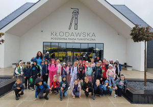 Klasa IIa i II b podczas wycieczki