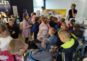 Klasa IIa i II b podczas wycieczki
