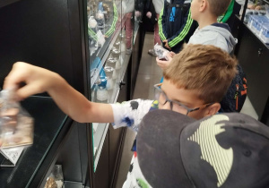 Klasa IIa i II b podczas wycieczki