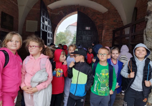 Klasa IIa i II b podczas wycieczki