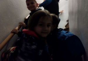 Klasa IIa i II b podczas wycieczki