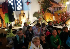 Klasa IIa i II b podczas wycieczki
