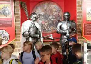 Klasa IIa i II b podczas wycieczki