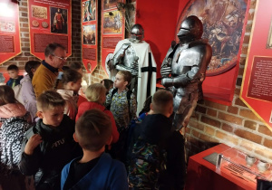 Klasa IIa i II b podczas wycieczki