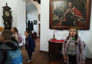 Klasa IIa i II b podczas wycieczki