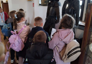 Klasa IIa i II b podczas wycieczki