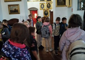 Klasa IIa i II b podczas wycieczki