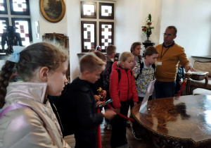 Klasa IIa i II b podczas wycieczki