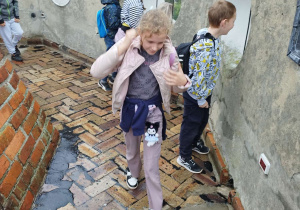Klasa IIa i II b podczas wycieczki