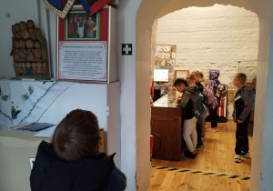Klasa IIa i II b podczas wycieczki
