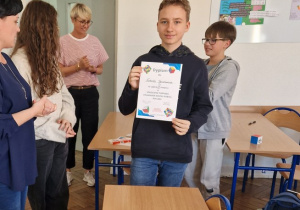 Dyplom dla zwycięzcy