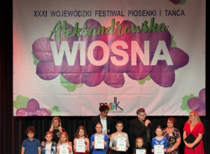 Zespół PIANO na podium.