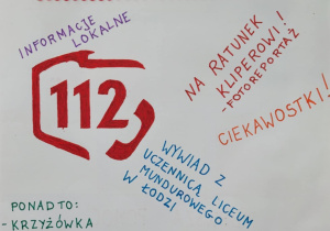 Strona zwycięskiej gazetki