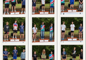 Zwycięzcy zawodów lekkoatletycznych