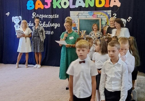 Uczniowie klas pierwszych
