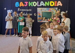 Uczniowie klas pierwszych