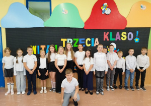 Uczniowie klasy 3 b
